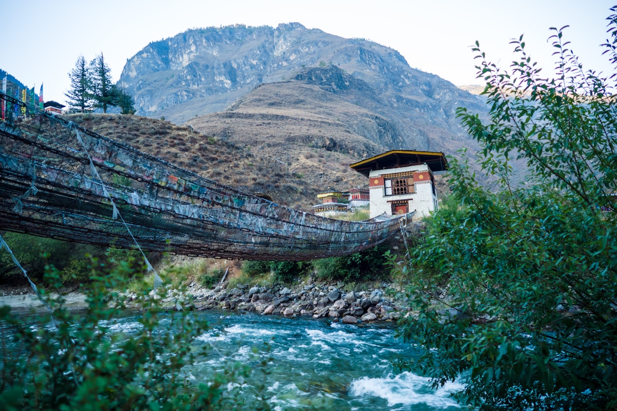 ブータンの伝統家屋