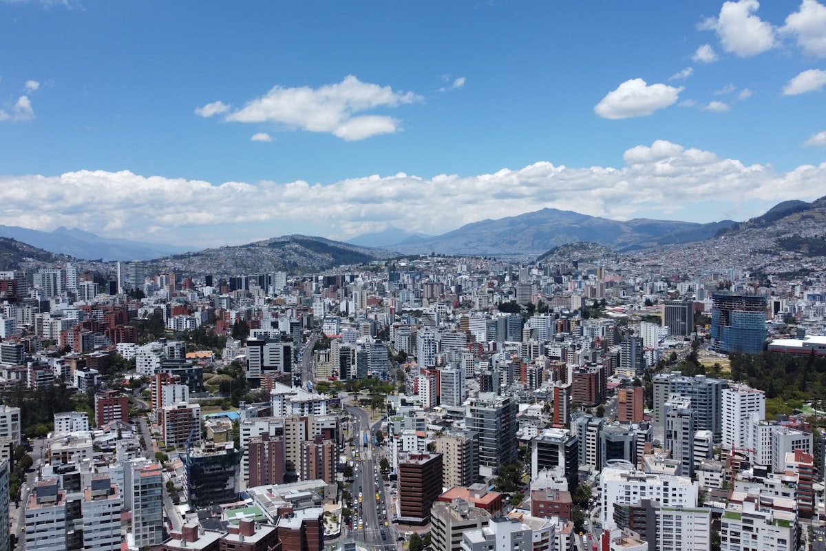 エクアドルの風景